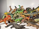Huge Dinosaur Toy Lot 60 Prehistoric Figures Safari Ltd Schleich Rare 17 Lbs 