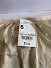 Vintage Jv Penny Adonna Women s Sz 6 Beige Nylon Silky Soft Panties Granny