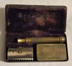 Antique Made In Usa Gillette Safety Razor In Orig Case As Is As Found 