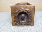 Antique Singer Wooden Sewing Machine Drawer Ornate Storage Craft Parts
