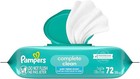 Pampers Baby Wipes  Complete Clean Fresh Scent  Gently Cleans Head To Toe  72 Wi