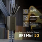 Cellular Router Max Br1 Mini - 5g Router 5g lte Cellular Modem 3 Ethernet Lan   
