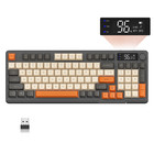 M96 Wireless Gaming Keyboard And Mouse Combo Membrane Pbt Rgb 3600dpi Ttc Micro