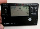 Korg Tm-60 Combo Tuner And Metronome Black Portable Tm60 B3