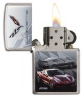 Zippo Chevrolet Corvette 2016 Z06 Brushed Chrome Custom Lighter Very Rare New