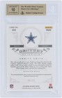 Emmitt Smith Cowboys Signed 2012 National Treasures  44  8 15 Bgs 9 5 10 Card