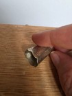 Antique Sterling Silver Thimble Ornate Dimpled Top Sewing Collectible Vintage