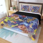 Disney Magic Mickey Mouse Print Duvet Cover Set 3pcs Quilt Cover   Pillowcase