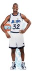 Shaquille O   neal Orlando Magic 7ft 1in Life Size Standee Basketball Cutout