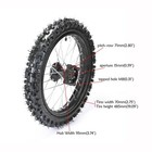 14  12  Wheel Kit 60 100-14 80 100-12 Tire   Front Forks Pit Bike Apollo 125cc