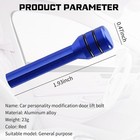 4 Pcs Car Door Lock Knobs  Modified Door Lock Status Button Decoration  Blue