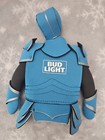 Bud Light Knight Bottle Koozie Blue Neoprene