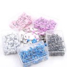 Dental Latch tapered Rubber Bristle Polishing Cups brushes Tooth Prophy Polisher