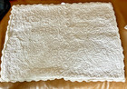 3 Linen Source Matelasse 100  Cotton Quilted Standard Pillow Shams 20x26 Ivory