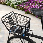 Rear Bike Basket Sundries Organizer Dogs Carrier Easy To Install Versatile