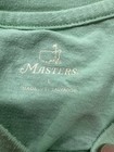 Masters T Shirt Mens M Augusta National Pga Tour Golf Club Mint Green Size L