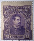 Travelstamps  Honduras Stamps Scott  60 - 75 Centavo President Luis Bogr  n Mogh