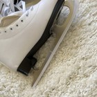 Wellwon Women s White Figure Ice Skates Size 8 5 Lace Closure For Ice Skating