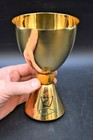   Antique Chalice   Cup Sterling Silver   Made In Spain  Lituart Inc  cu1102 