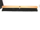 Nos  24  Floor Brush Black Tampico Fine med Sweep 2-1 4  Bristles 