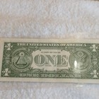 Us  1 Federal Reserve Note Error Blurred Portrait I00237945 Washington Dc