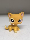 Littlest Pet Shop Authentic  855 Orange Yellow Short Hair Cat Lemonade Stand Lps