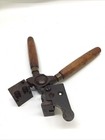 Vintage Lyman Reloading 38 357 Semi Wad Cutter Double Bullet Mold W Wood Handles