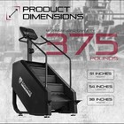 Signature Fitness Continuous Climber For Cardio And Lower Body Workouts  White-