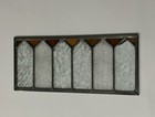 Restored Antique  1930s  Stained Glass Window Coal Region Of Pa