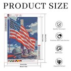 Adult Diamond Painting Kit National Flag Combat Gear 5d Diy Special Shaped Diamo
