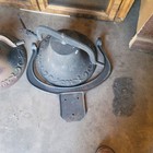 Vintage Heavy Cast Iron Independence 1776 Farm School Dinner Bell   Yoke Euc