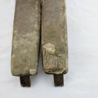 Koken Antique Wooden Barber Chair Armrest Pair Early Koken 19  W  Brackets