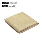 Pale Yellow Speaker Mesh Grill Stereo Fabric Dustproof 50cm X 150cm 20  X 59 