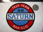 Vintage original North American Aviation S id Saturn S-ii Test Team Patch Nasa