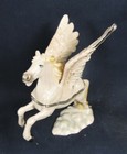 Pegasus Jeweled Pewter Trinket Box W  Necklace Fantasy  Decor