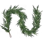 Artiflr Artificial Pine Garland Winter Holiday Decor 9 Feet Greenery Flexible