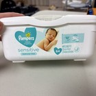 Pampers Sensitive 2019 Refillable Pop Up Baby Wipes Container Empty Holds 64