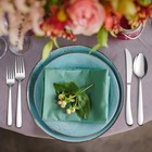 40 Pcs Silverware Set Service For 8 heavy Duty Stainless Steel Flatware Utensils