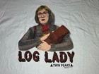 Twin Peaks Vintage Original Log Lady T-shirt Large David Lynch Catherine Coulson