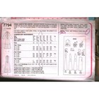 Vintage Simplicity 7794 Sewing Pattern Misses Dress Maxi Long Sleeve Size 14 70s