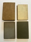 Lot Of 4 Antique French Books - Bazin  Garneau  Wells  Pailleron