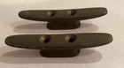 2x Vintage Brass Bronze 3 1 4    Cleats For Yacht Boat Etc