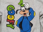 Vintage Disney Goofy Sweatshirt Youth Medium Gray Made Usa Double Sided 90s
