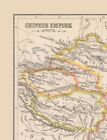 Historic Map - Asia Chinese Empire China - Bartholomew 1892 - 23 X 30 05