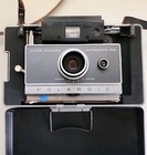 Vintage Polaroid Automatic 100 Land Camera With Case