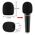 10 Pack Thick Handheld Stage Microphone Windscreen Foam Case Cover Karaoke Black