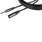 Gator Cableworks Composer Series 10 Foot 1 4  Trs To Male Xlr Microphone Cable