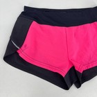 Athleta Girl Active Shorts Girls Size M Pink Lined Zip Pocket