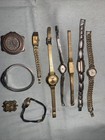 Steampunk Vintage Watch Lot Craft Altered Art Jewelry Making Resale Repair Parts