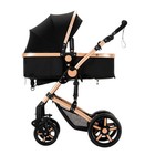 2 In 1 Baby Stroller Reversible Portable Standard Convertible Pushchair Carriage
